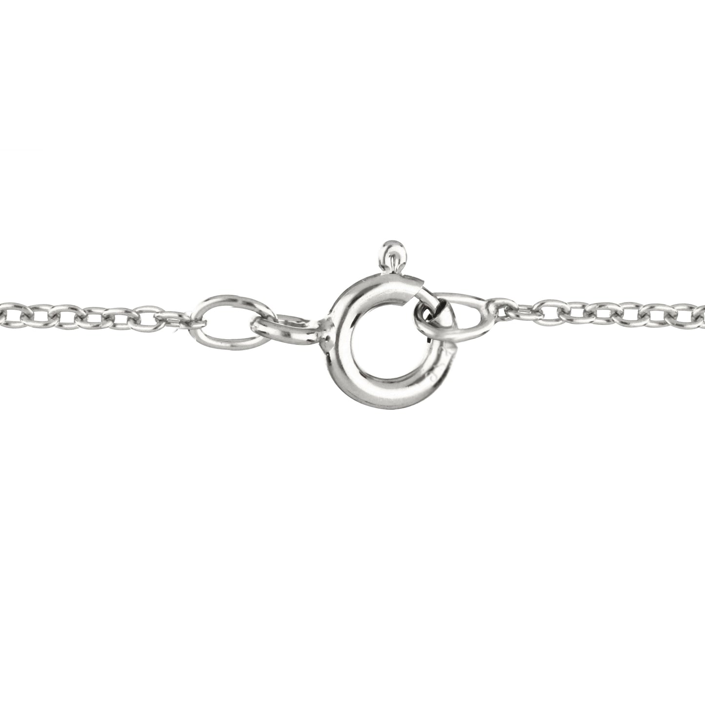 STERLING SILVER YOU ARE MY WORLD NECKLACE
