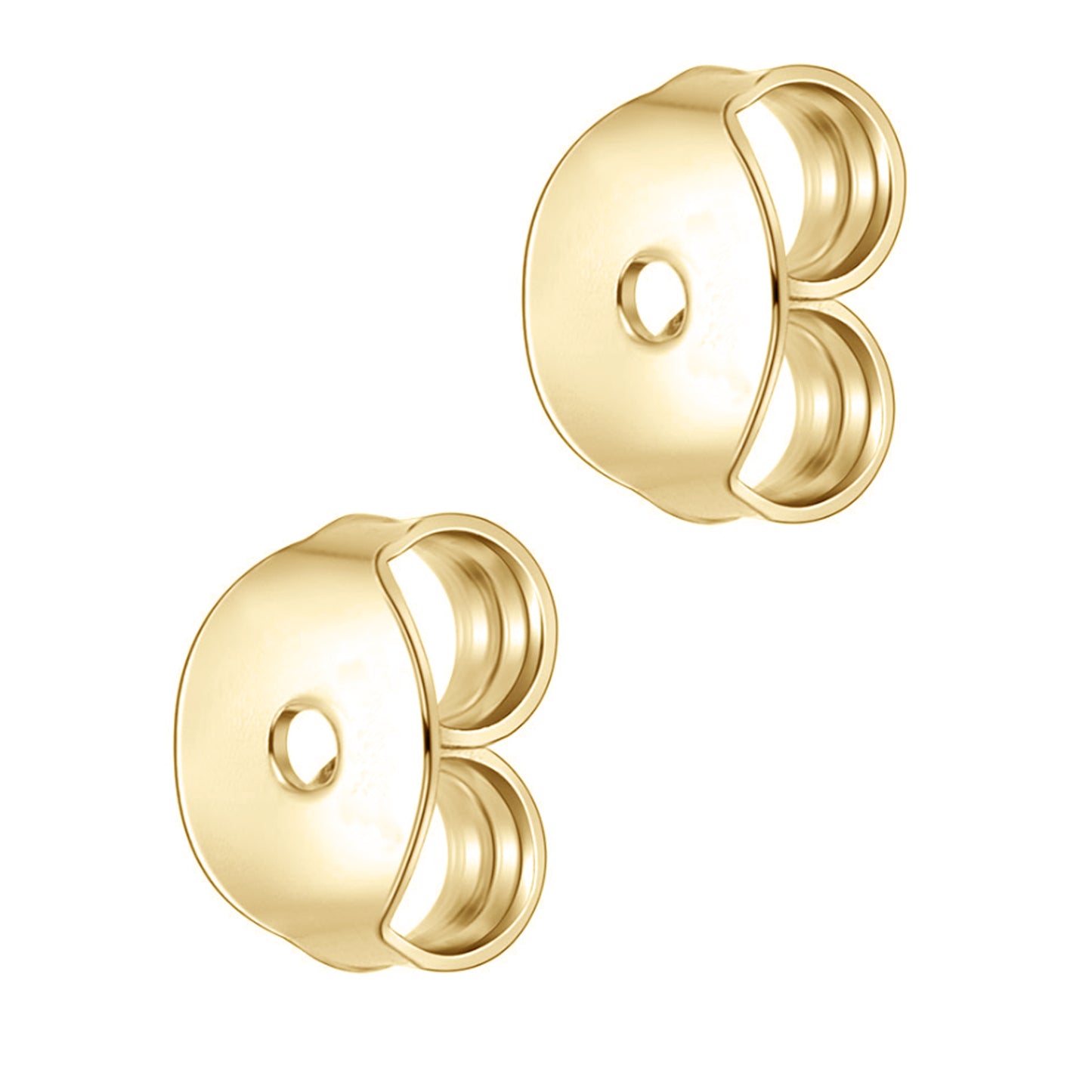STERLING SILVER/GOLD PLATED DROP EARRINGS