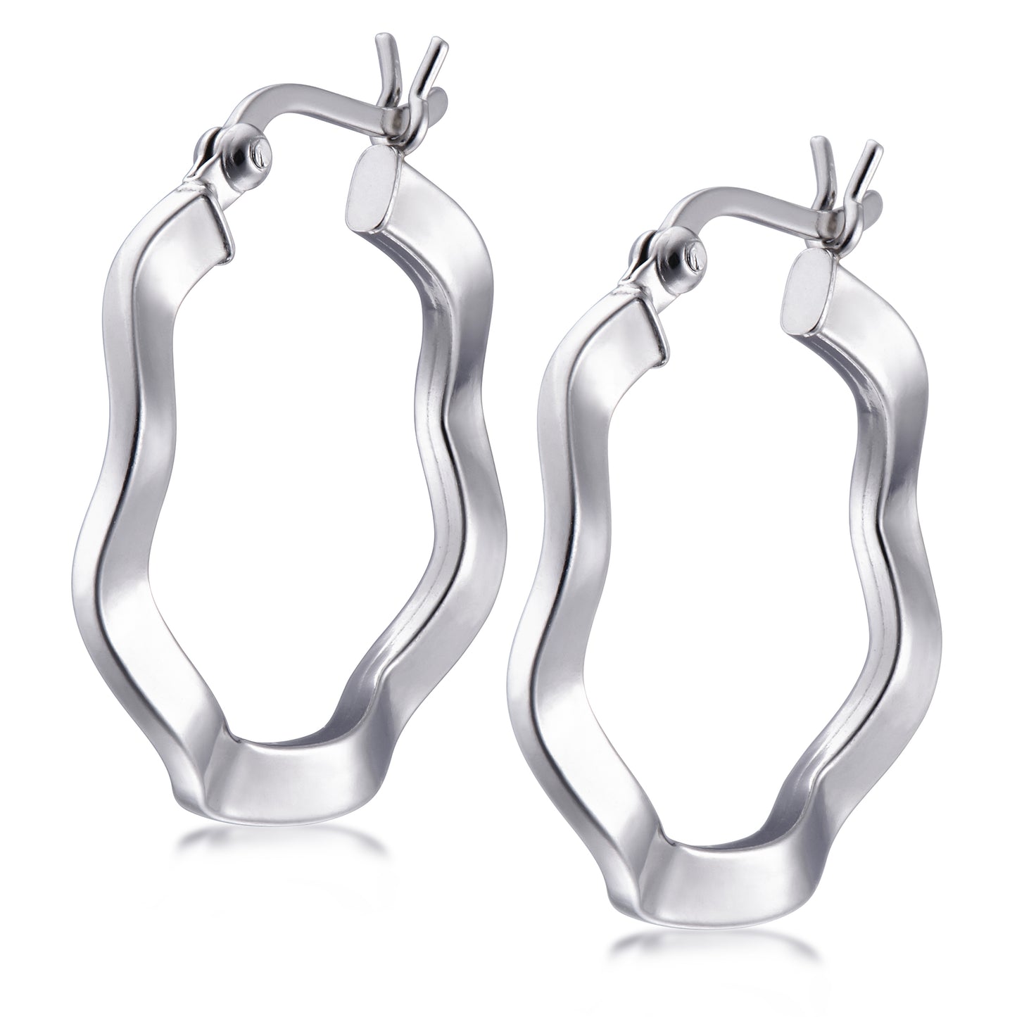 STERLING SILVER HOOP