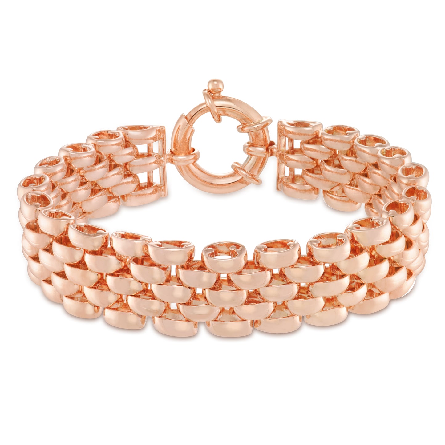 Rose Pantera Link Bracelet