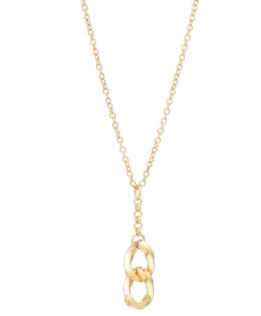 22"+2" Long Neck W/ Link Pendant necklace