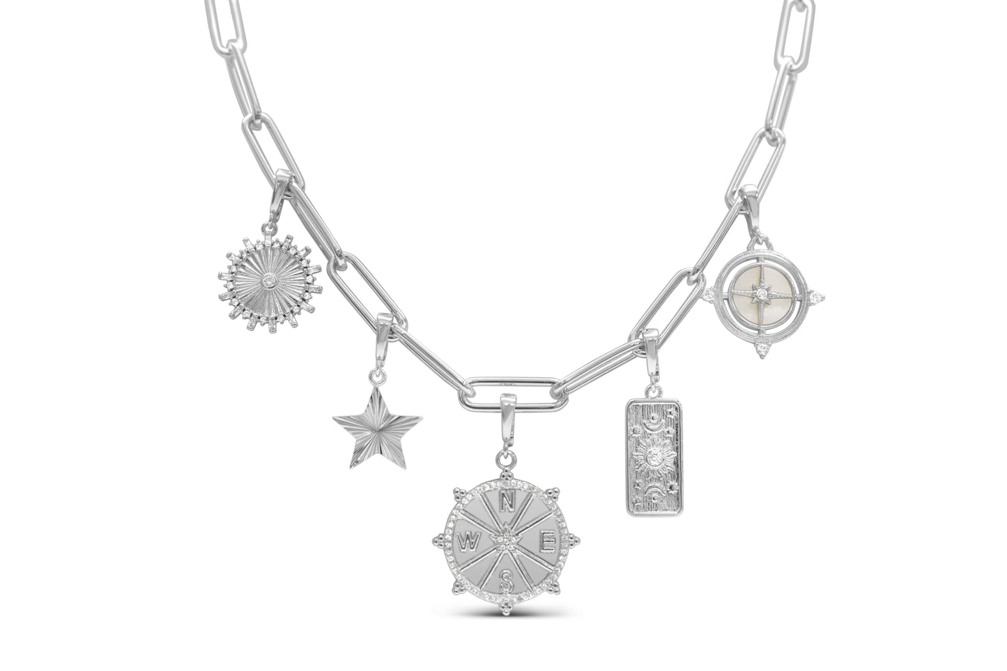 What's Your Eta Pre-made Charm Necklace