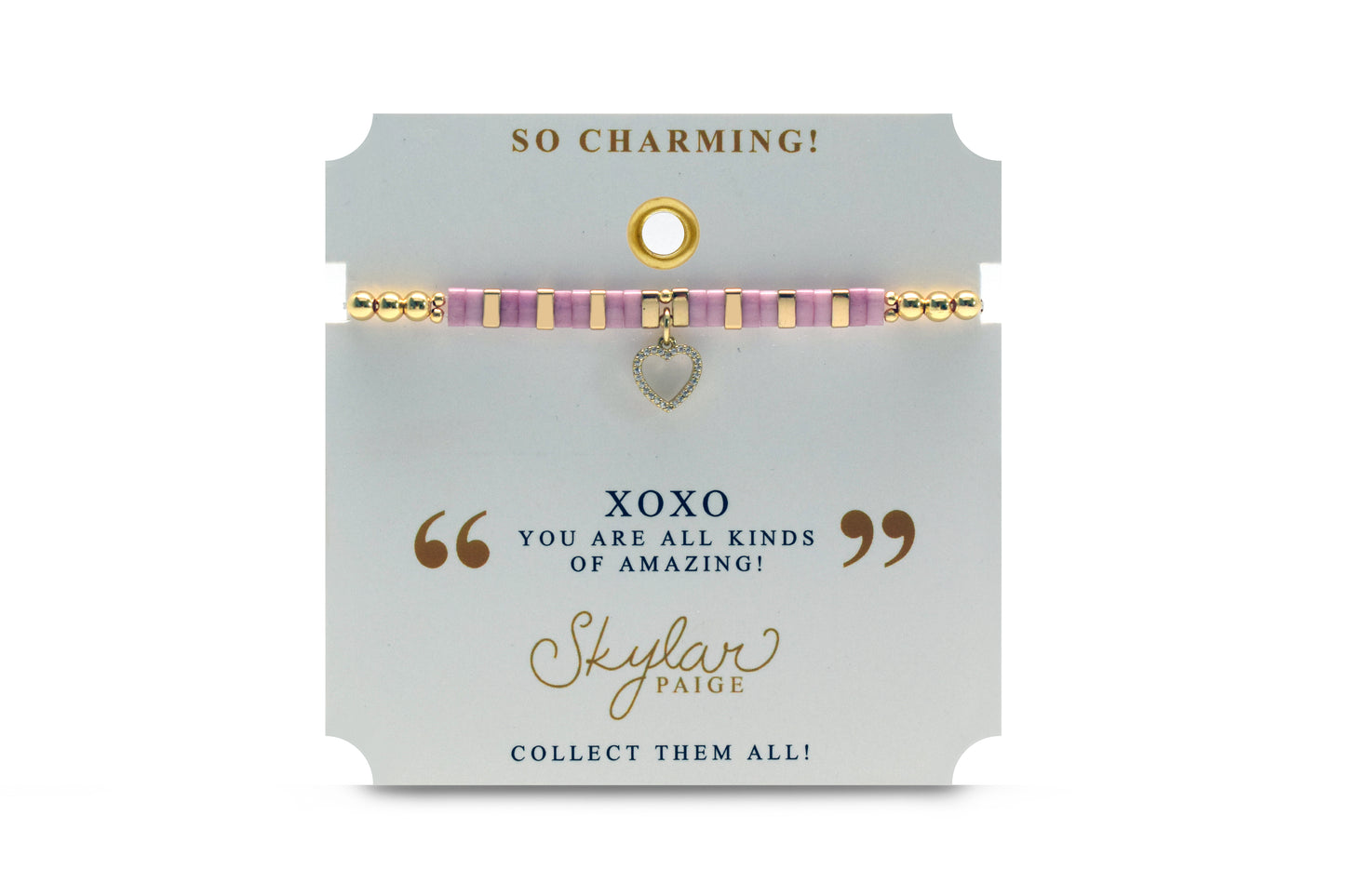 So CHARMING - Bead It! Open Heart