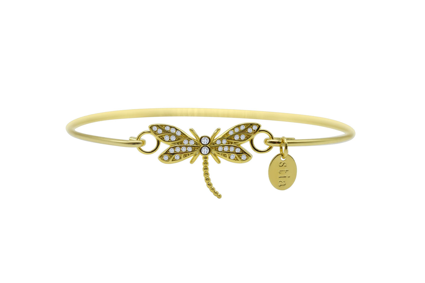 Pave Icon Bracelet - Dragonfly
