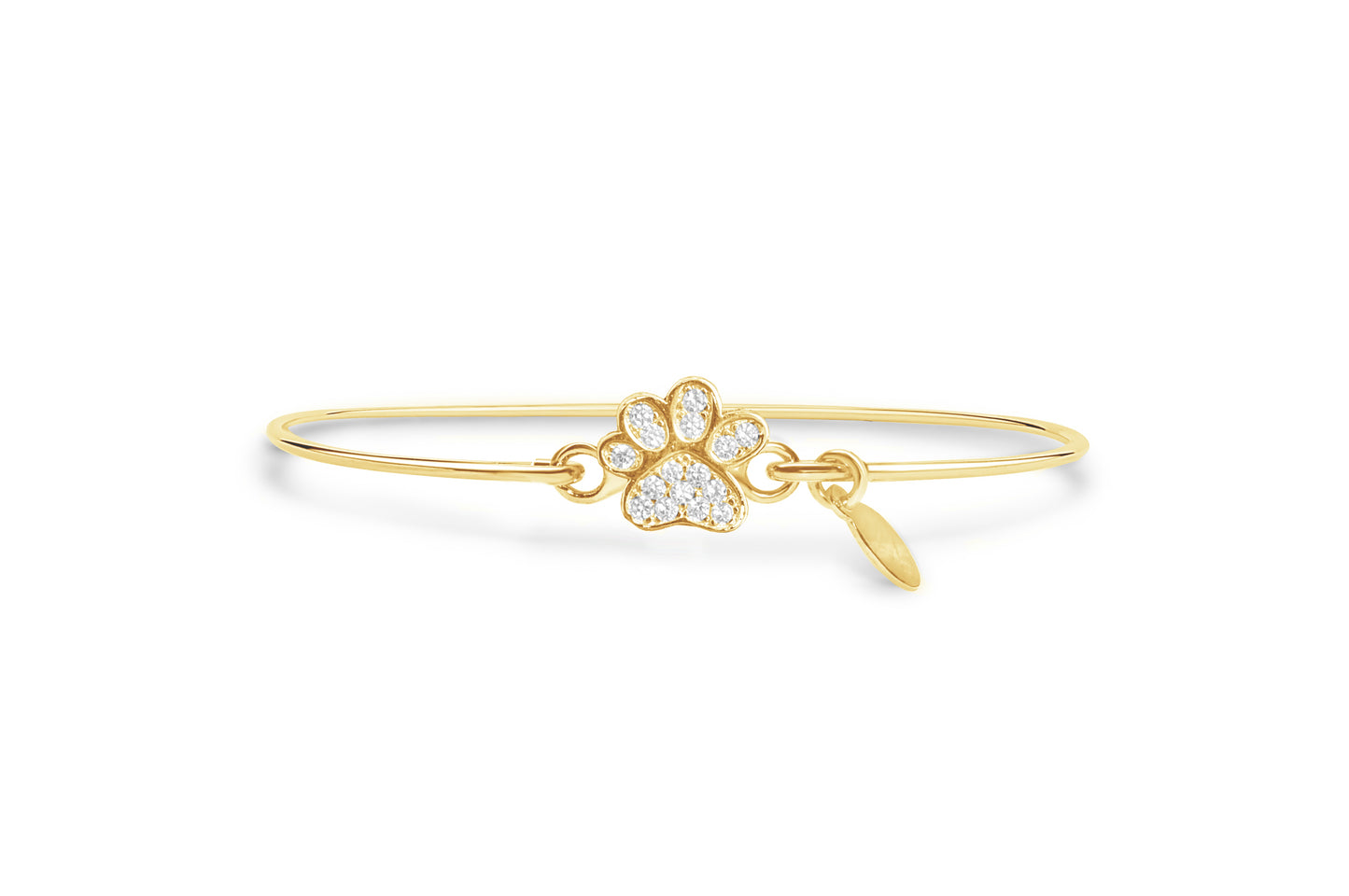 Pave Icon Bracelet - Paw II