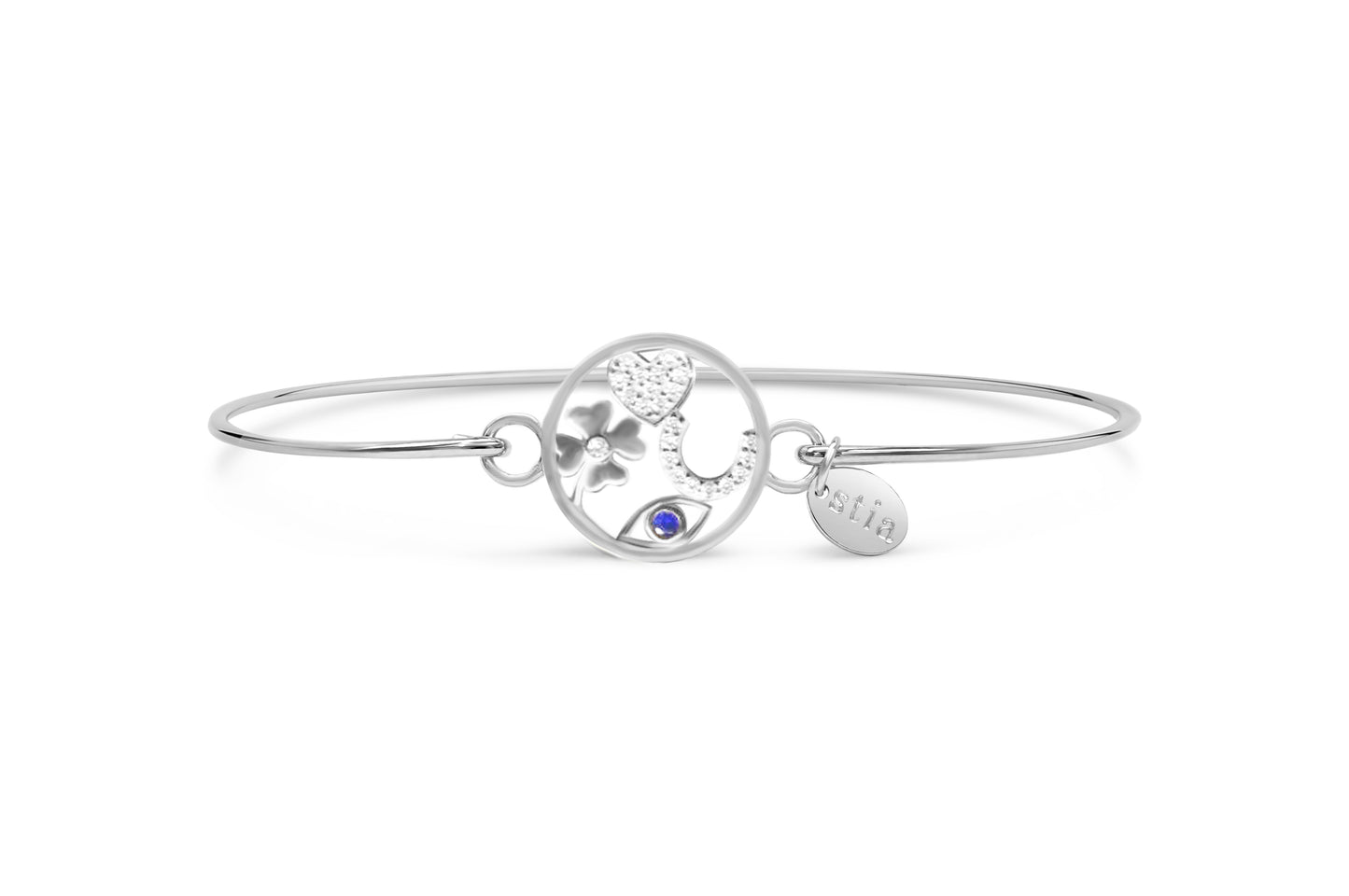 Pave Icon Bracelet - Little Bit of Luck