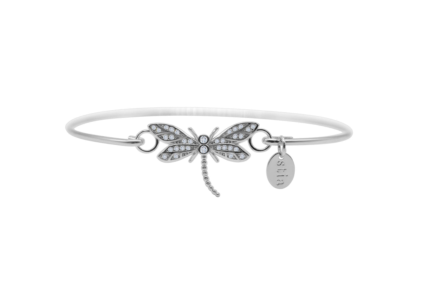 Pave Icon Bracelet - Dragonfly