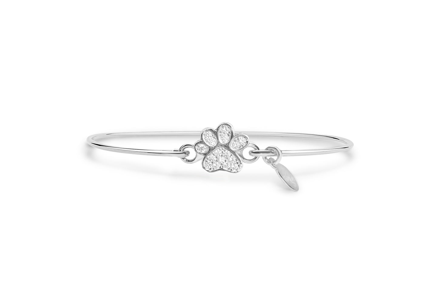 Pave Icon Bracelet - Paw II