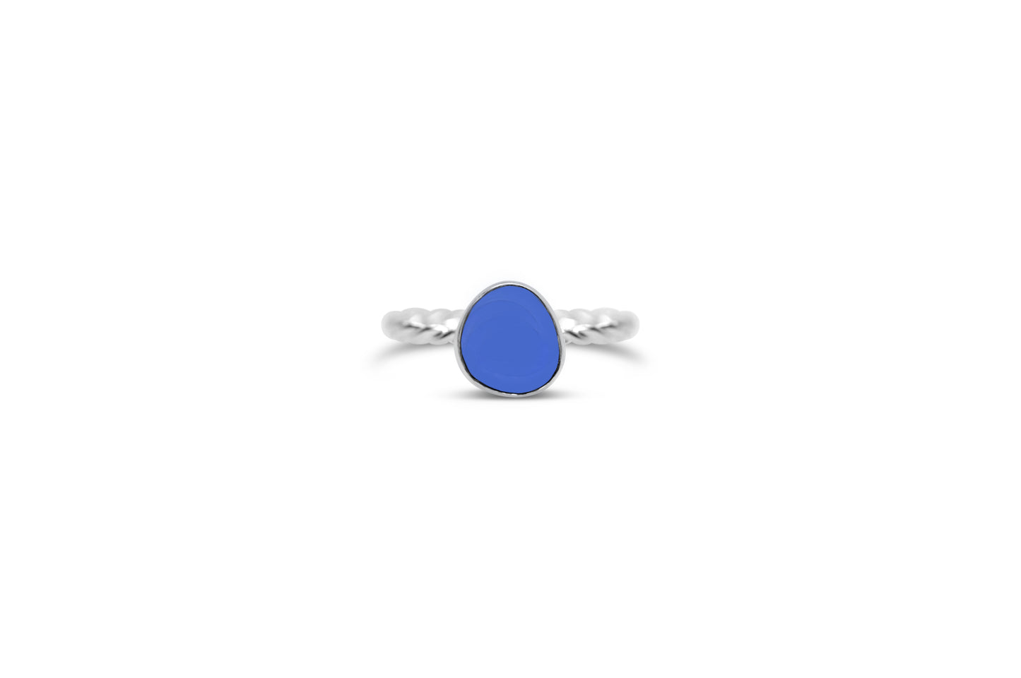Seaglass Rope Ring