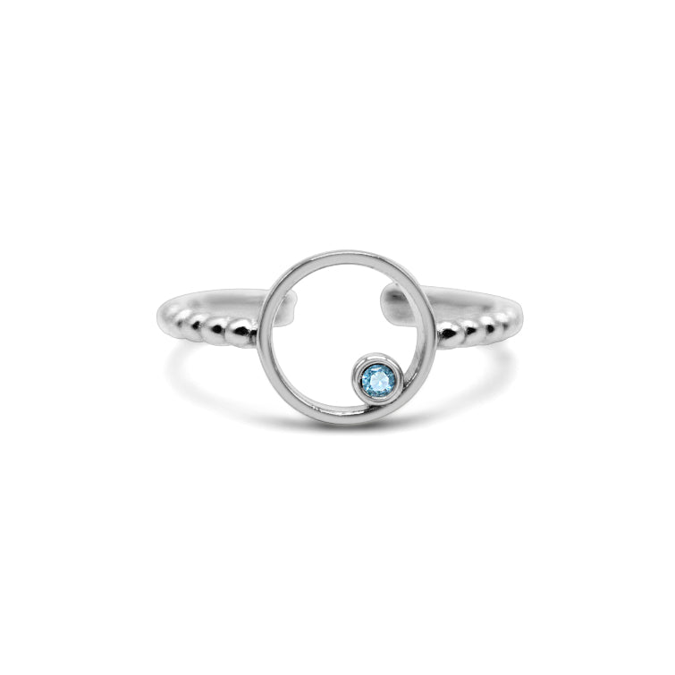 IT FITS! Solo Solitaire Ring