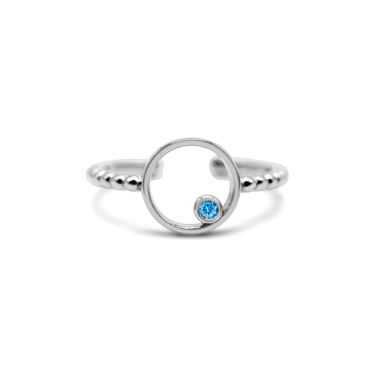 IT FITS! Solo Solitaire Ring