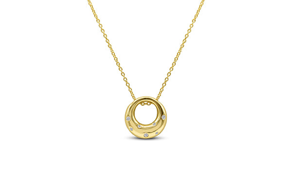 Copy of Dome Knock It Till You Rock It Necklace - Scattered CZ