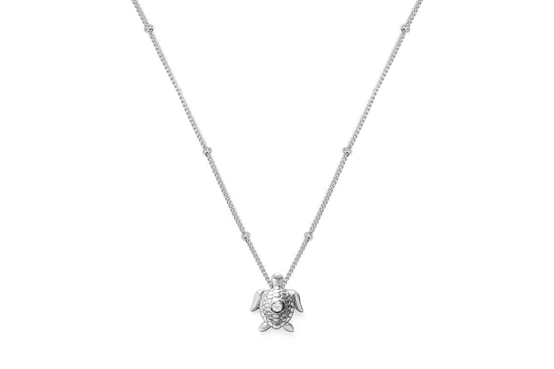Charm & Chain Necklace - Sea Turtle