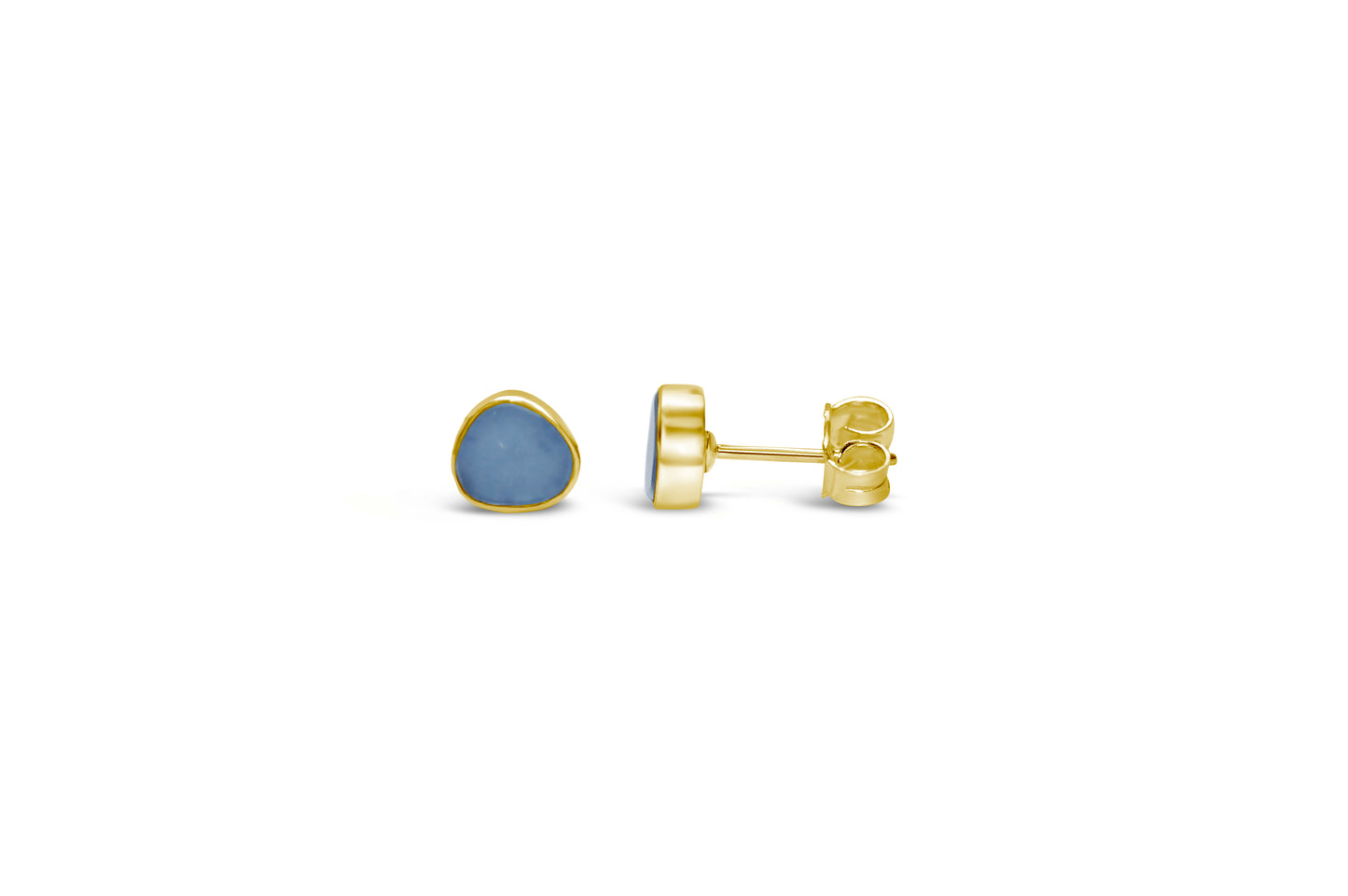 Mini Seaglass Stud Earring