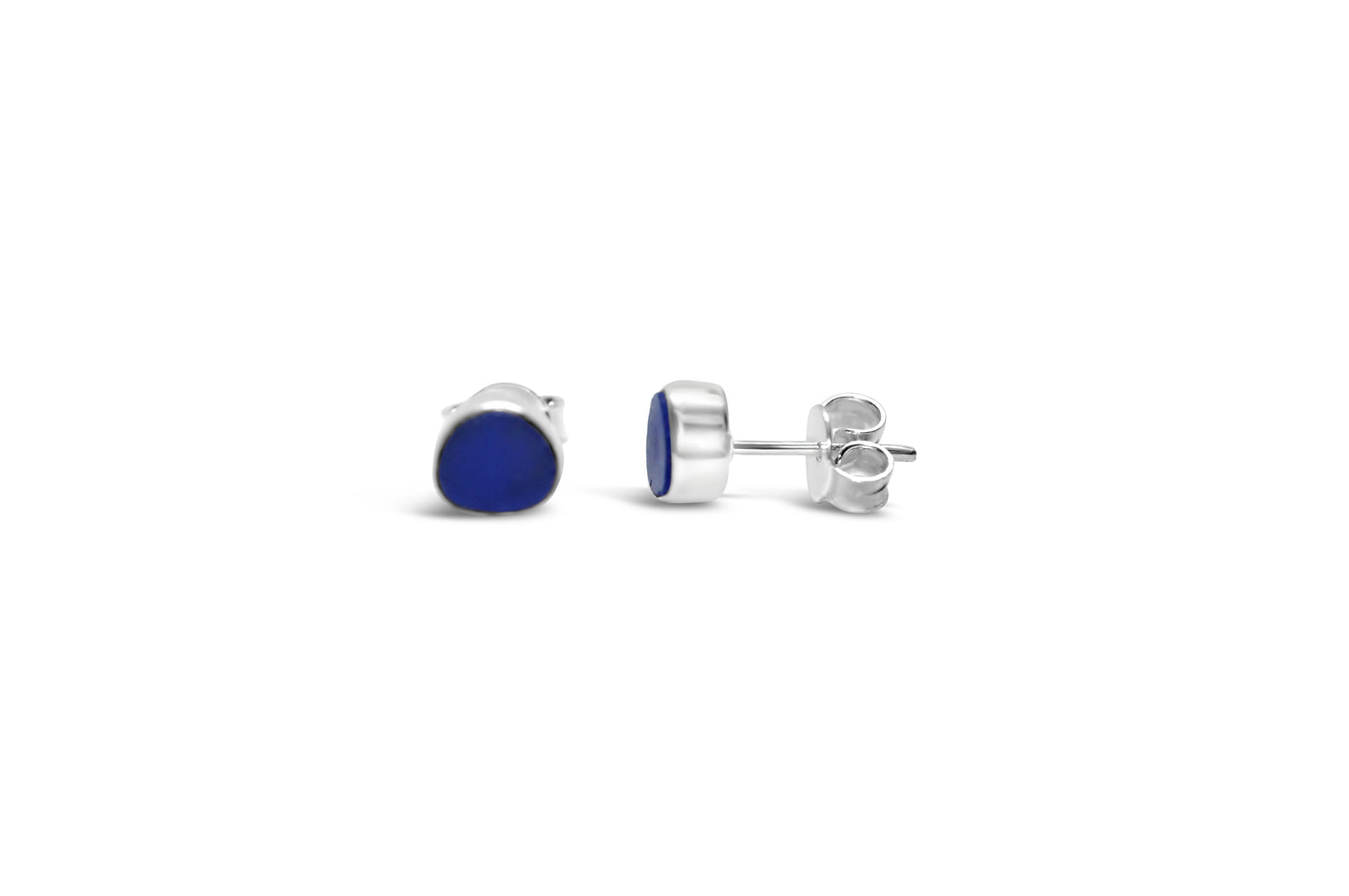Mini Seaglass Stud Earring