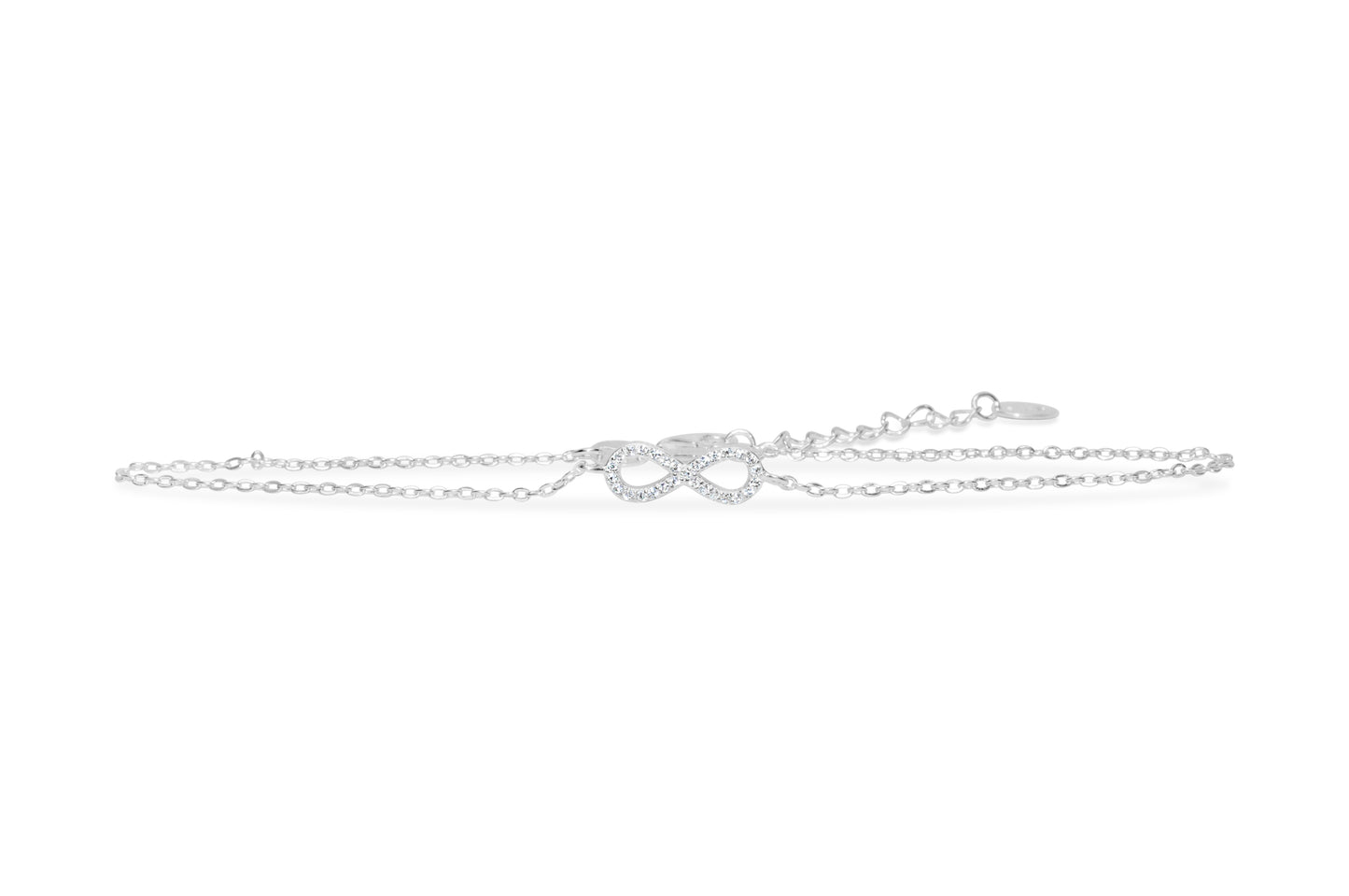 Stia Anklet - Sterling - Infinity
