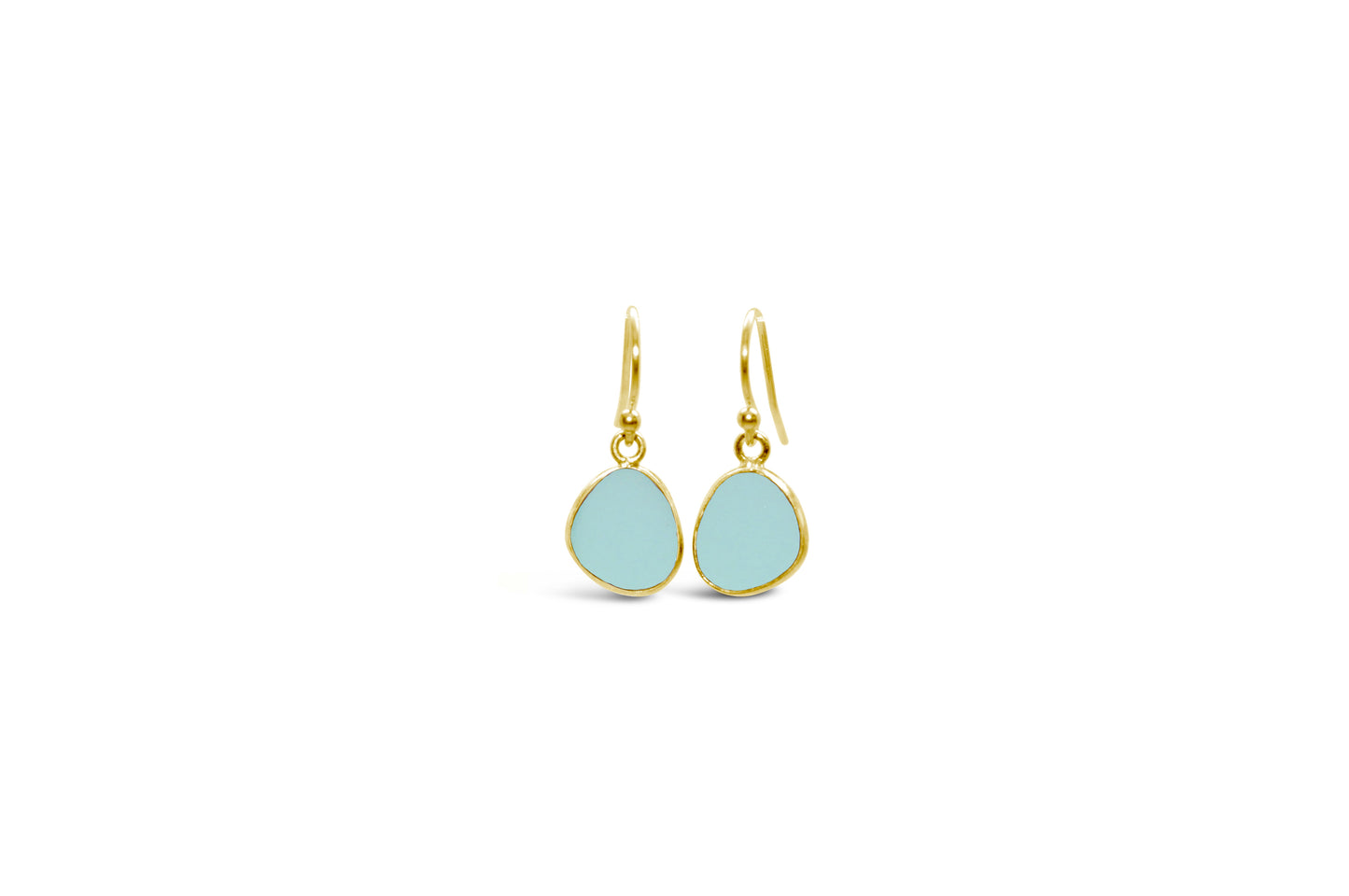 Seaglass Sentiments - French Ear wire earrings