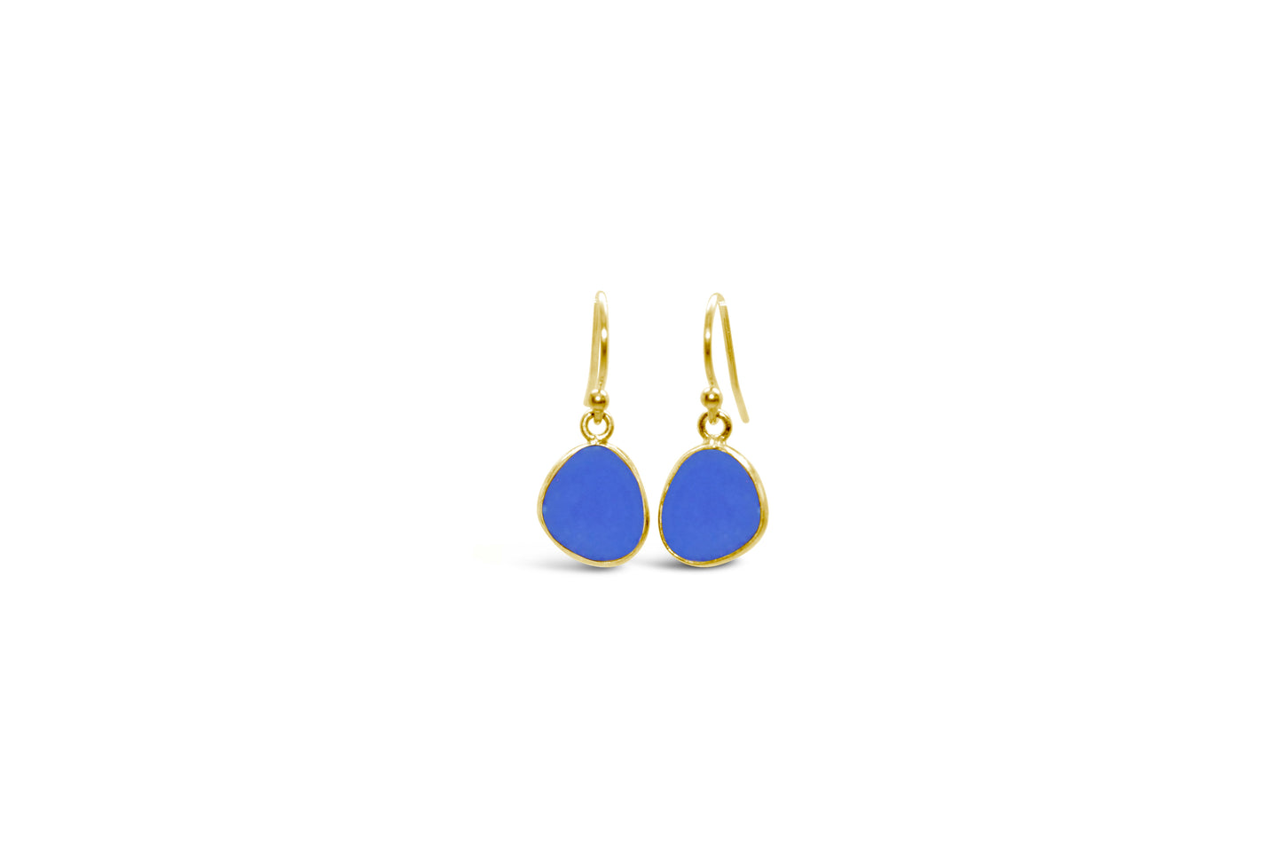 Seaglass Sentiments - French Ear wire earrings