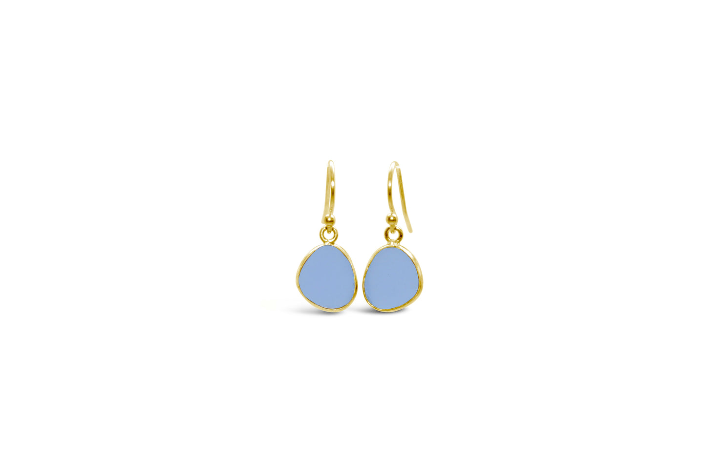 Seaglass Sentiments - French Ear wire earrings