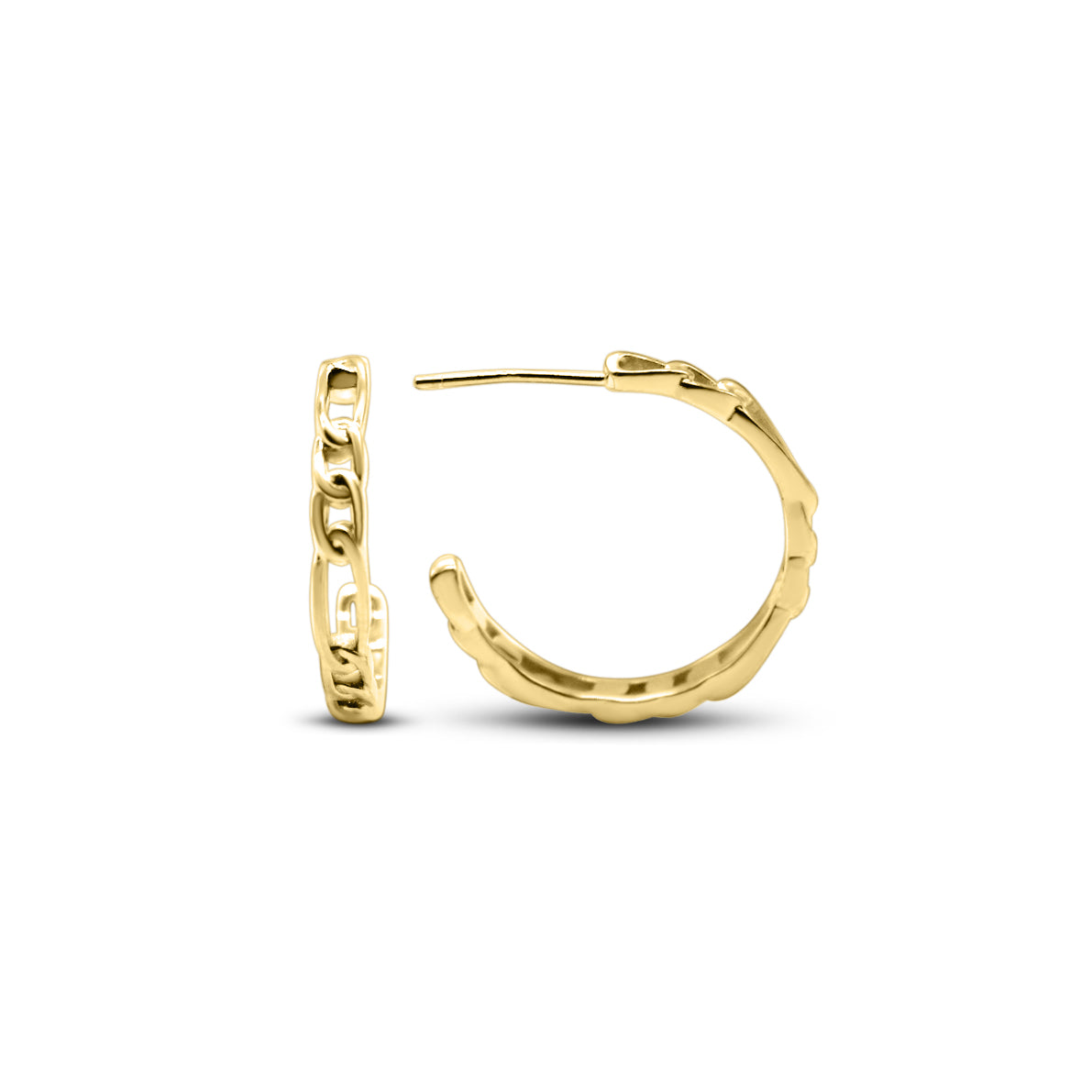 Styled Simply Figaro Hoop Earring - 25mm