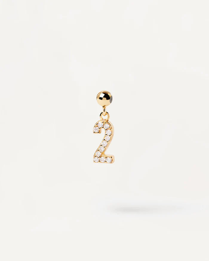 NUMBER CHARM "2"