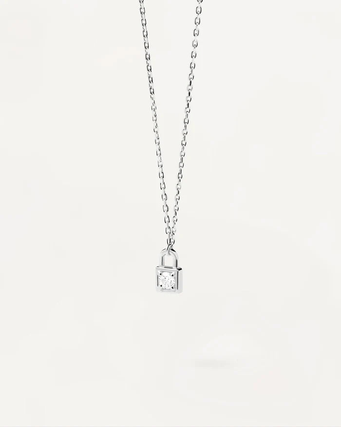 PADLOCK GOLD/SILVER NECKLACE