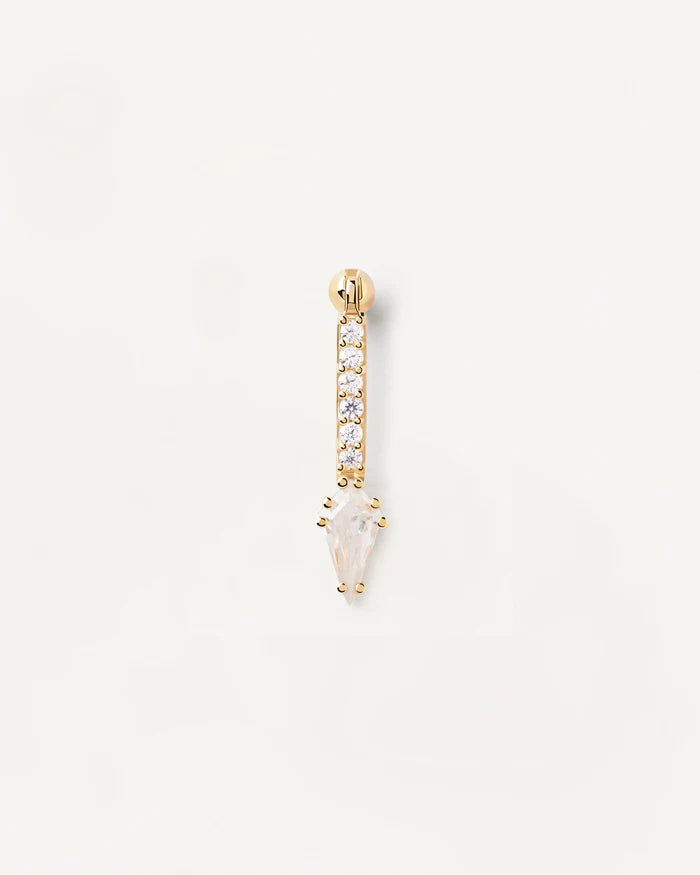 SUPER VERO SINGLE GOLD/SILVER EARRING