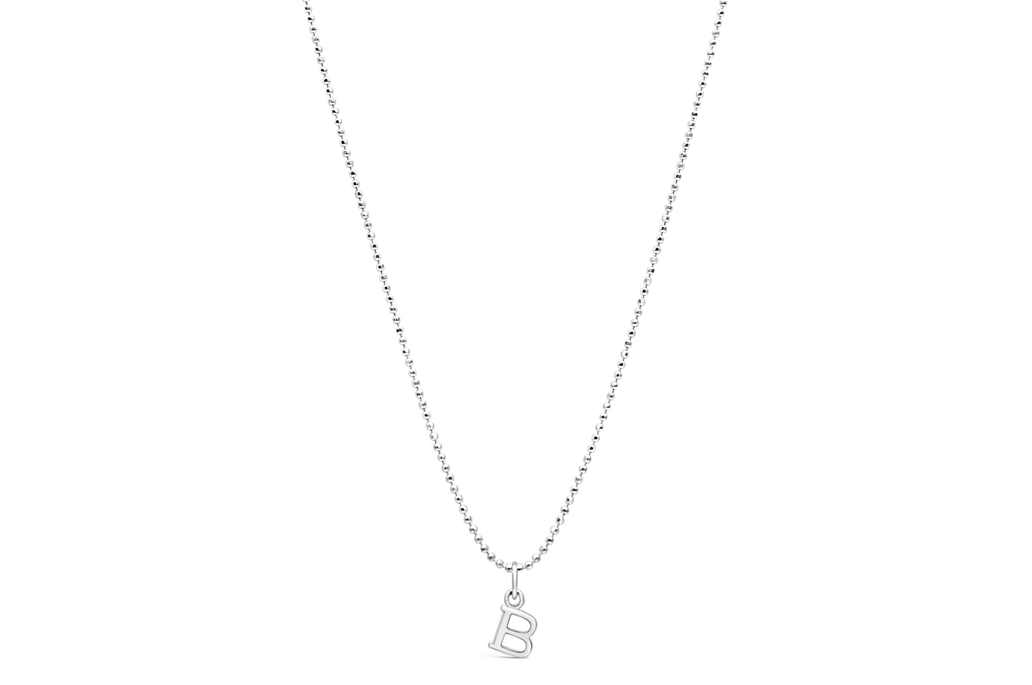 Diamond Cut Love Letter Necklace