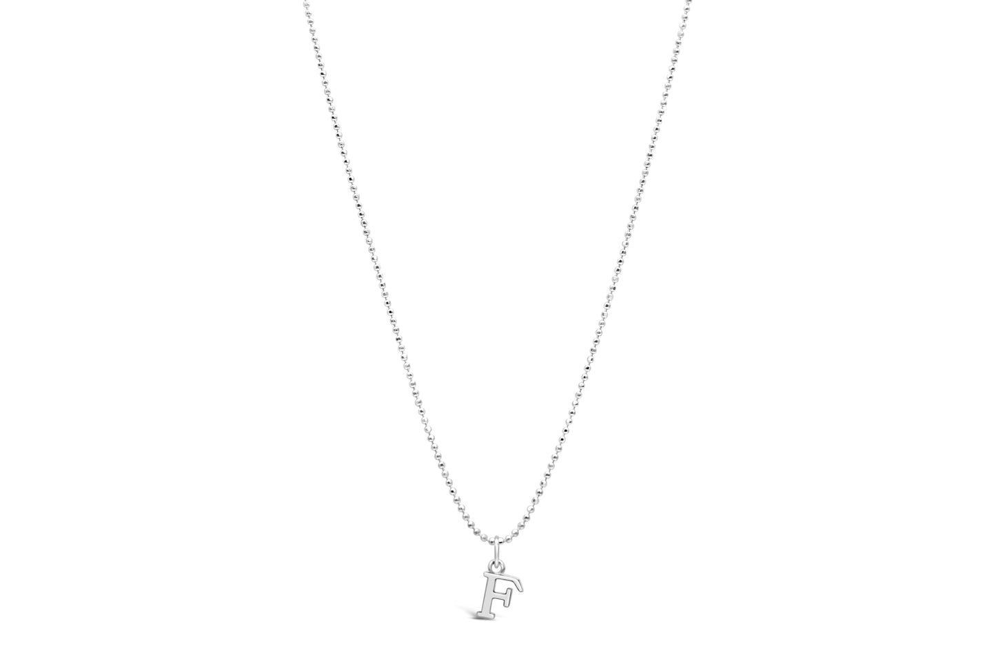 Diamond Cut Love Letter Necklace