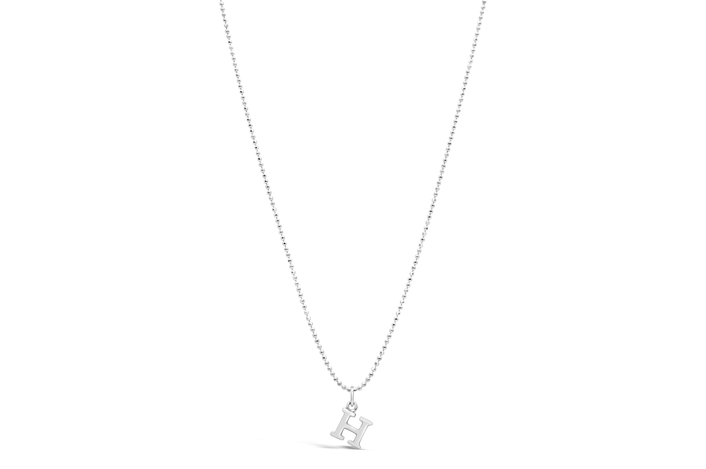 Diamond Cut Love Letter Necklace