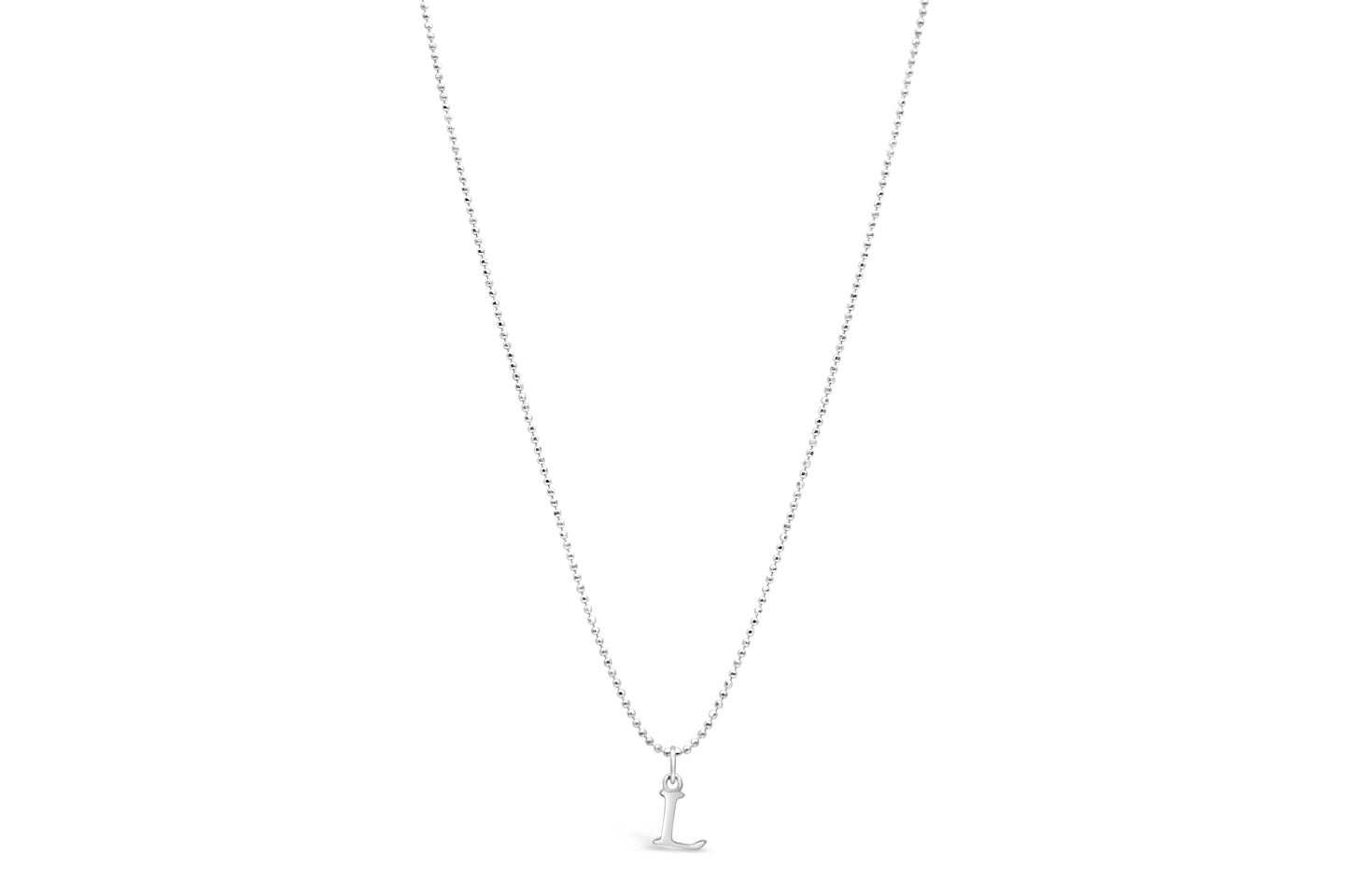Diamond Cut Love Letter Necklace