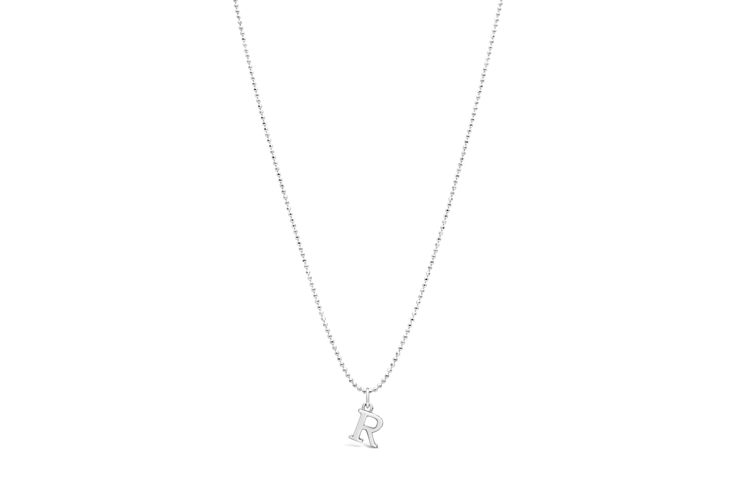 Diamond Cut Love Letter Necklace