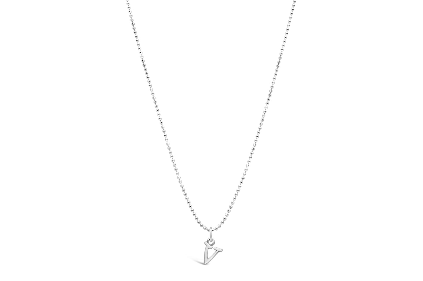 Diamond Cut Love Letter Necklace