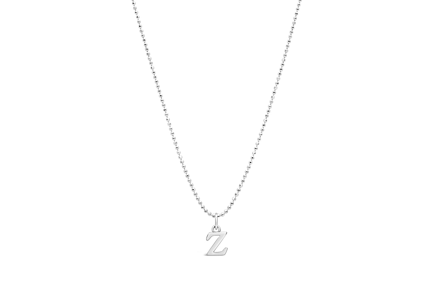 Diamond Cut Love Letter Necklace