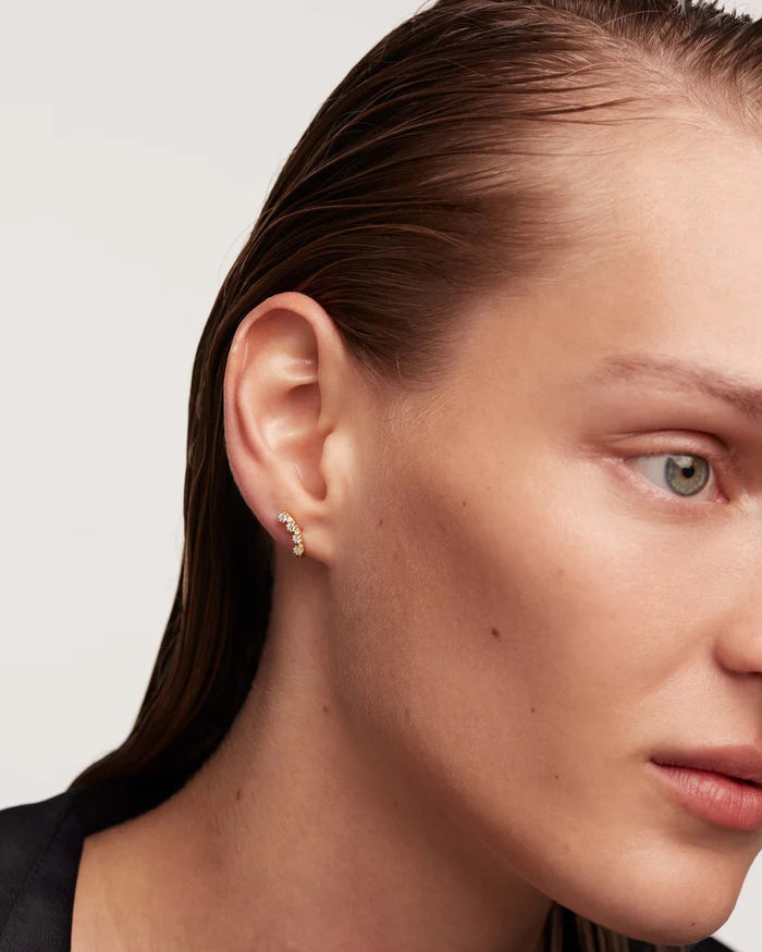 MOTION GOLD EARRINGS