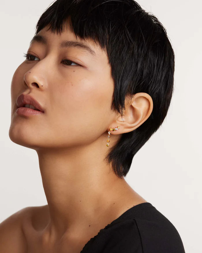 PANORAMA GOLD EARRINGS