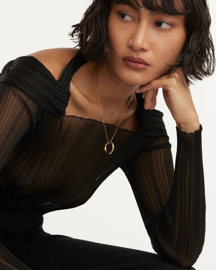 INFINITY GOLD/SILVER NECKLACE