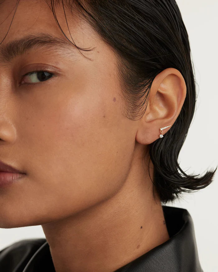 AVA GOLD/SILVER EARRING