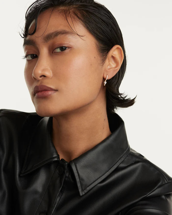 MANILA SINGLE GOLD/SILVER EARRING