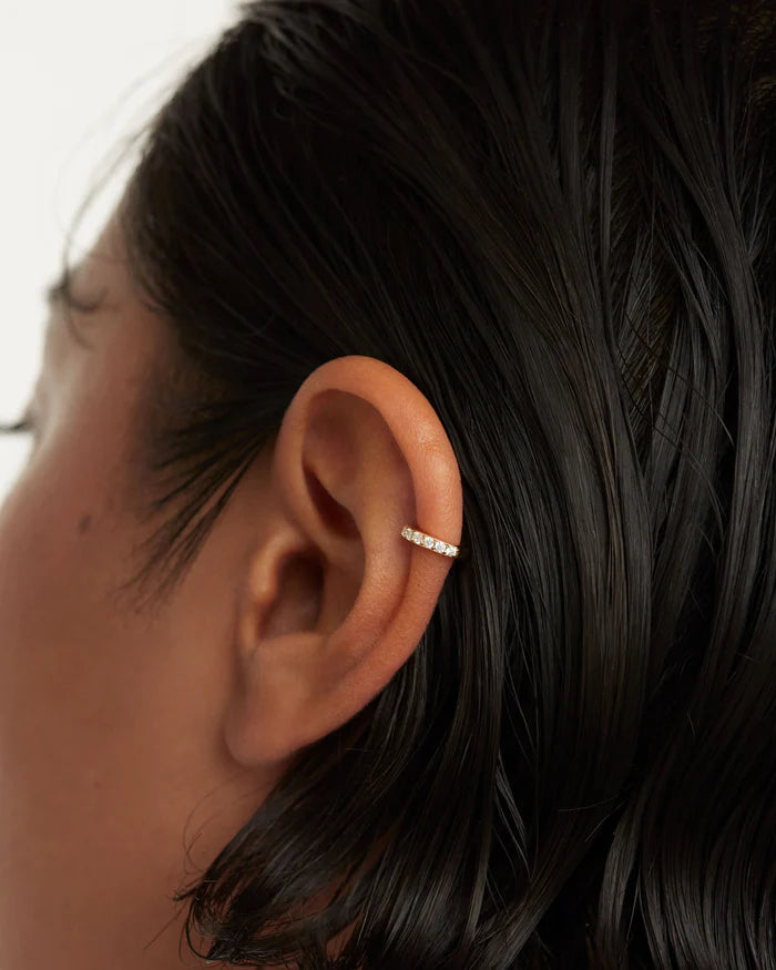 ALEX EAR GOLD/SILVER CUFF