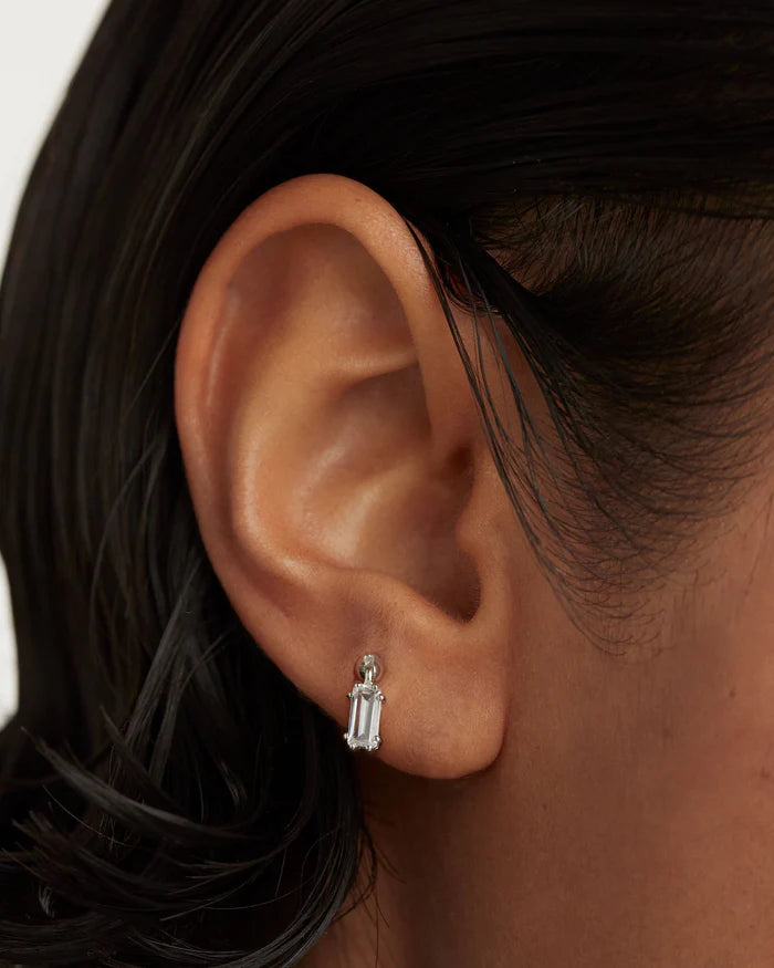 ALI SINGLE GOLD/SILVER EARRING
