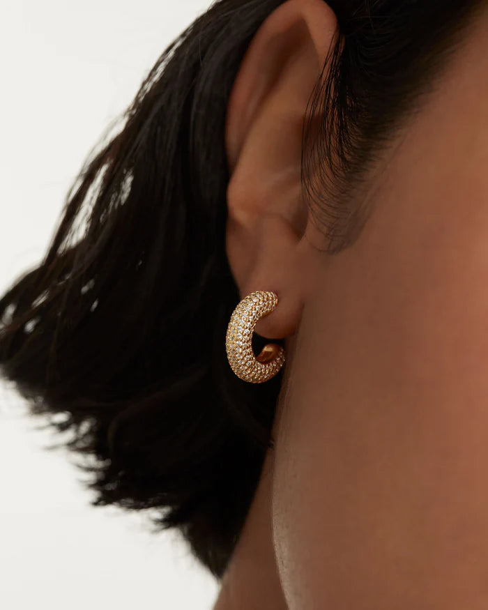KING GOLD/SILVER EARRINGS
