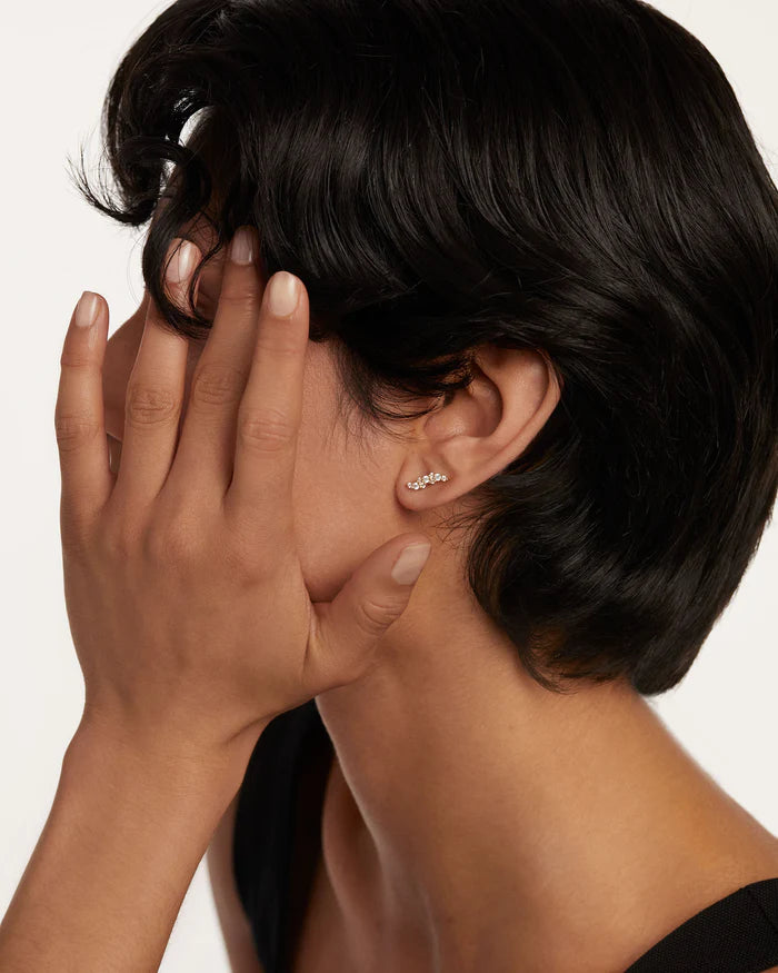NATURA GOLD/SILVER EARRINGS