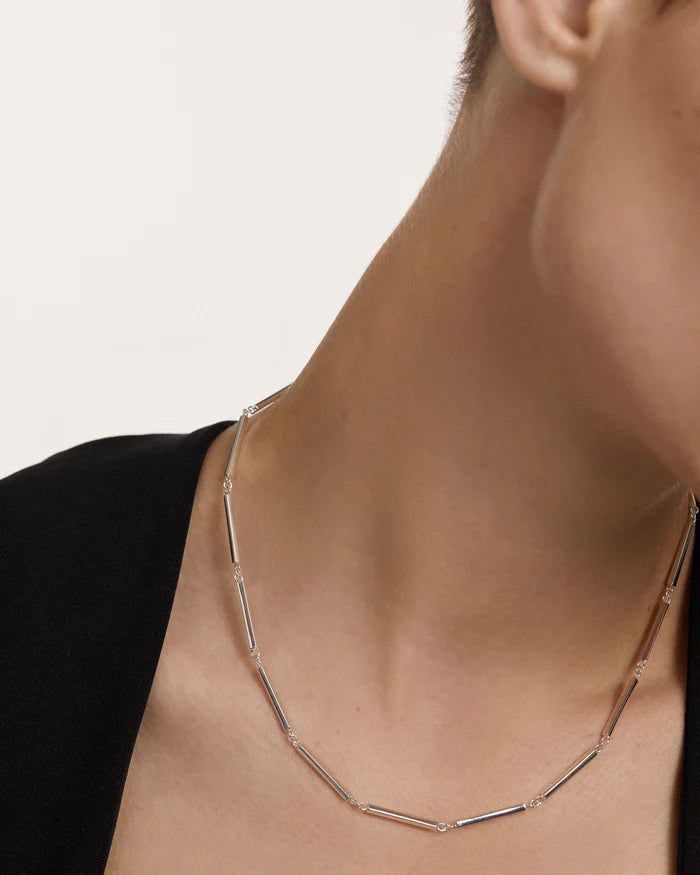 BAR CHAIN GOLD/SILVER NECKLACE
