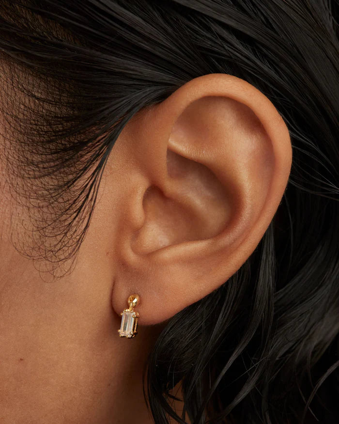 ALI SINGLE GOLD/SILVER EARRING