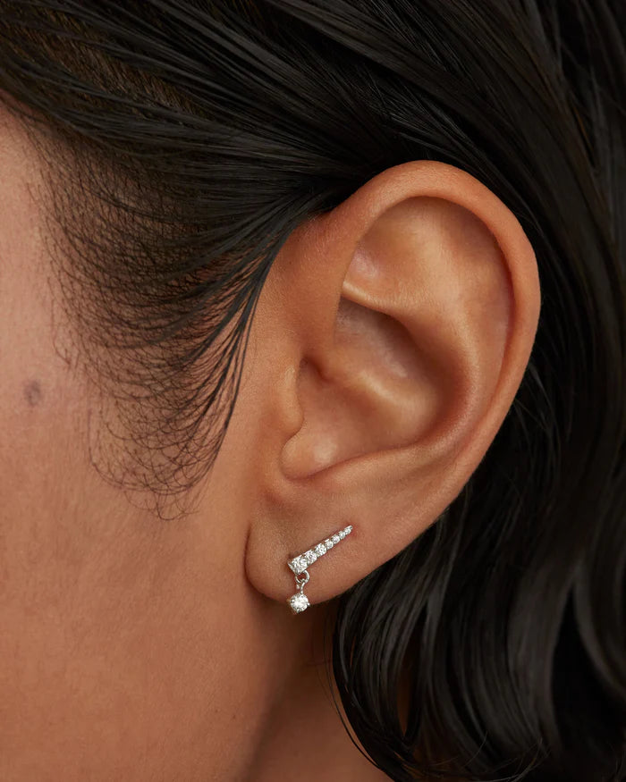 AVA GOLD/SILVER EARRING