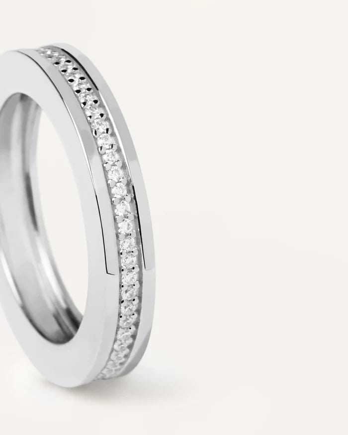 INFINITY GOLD/SILVER RING