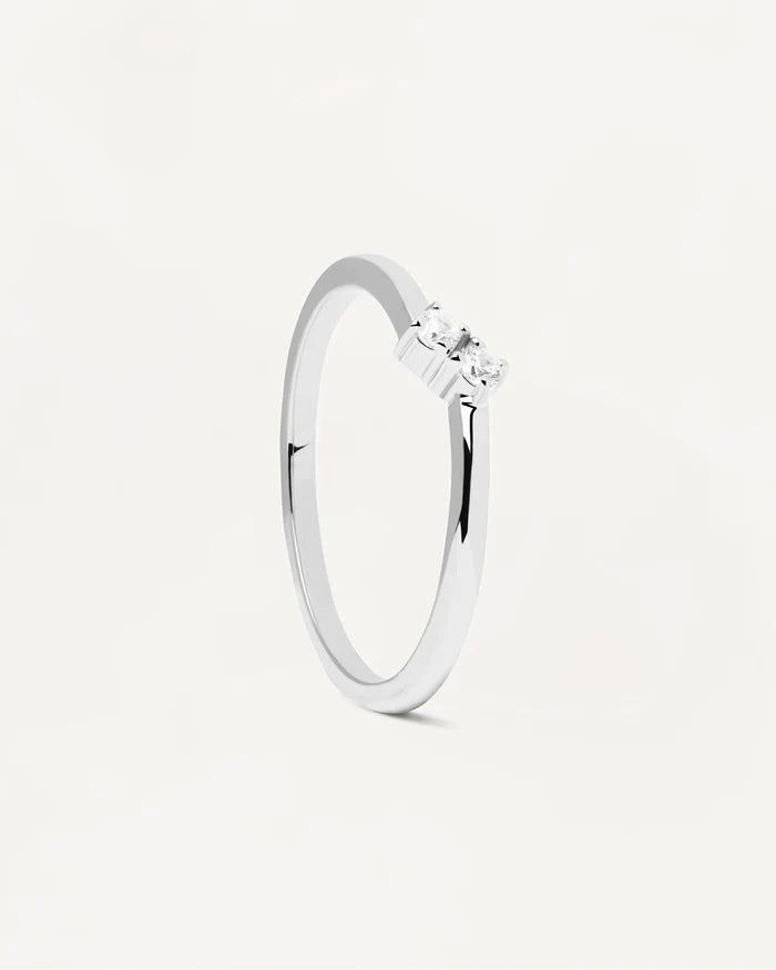 COUPLET GOLD/SILVER RING