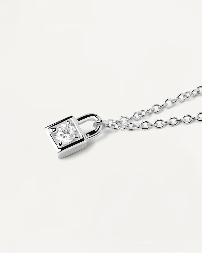 PADLOCK GOLD/SILVER NECKLACE
