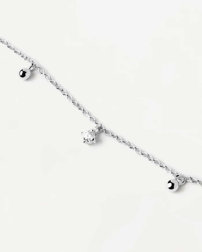 LOVE TRIANGLE GOLD/SILVER NECKLACE